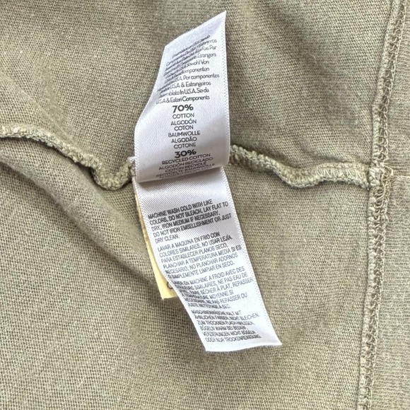 Mother Weirdo Graphic T Shirt Olive Green Short Sleeve Boxy Goodie Size M Cotton - Picture 9 of 9